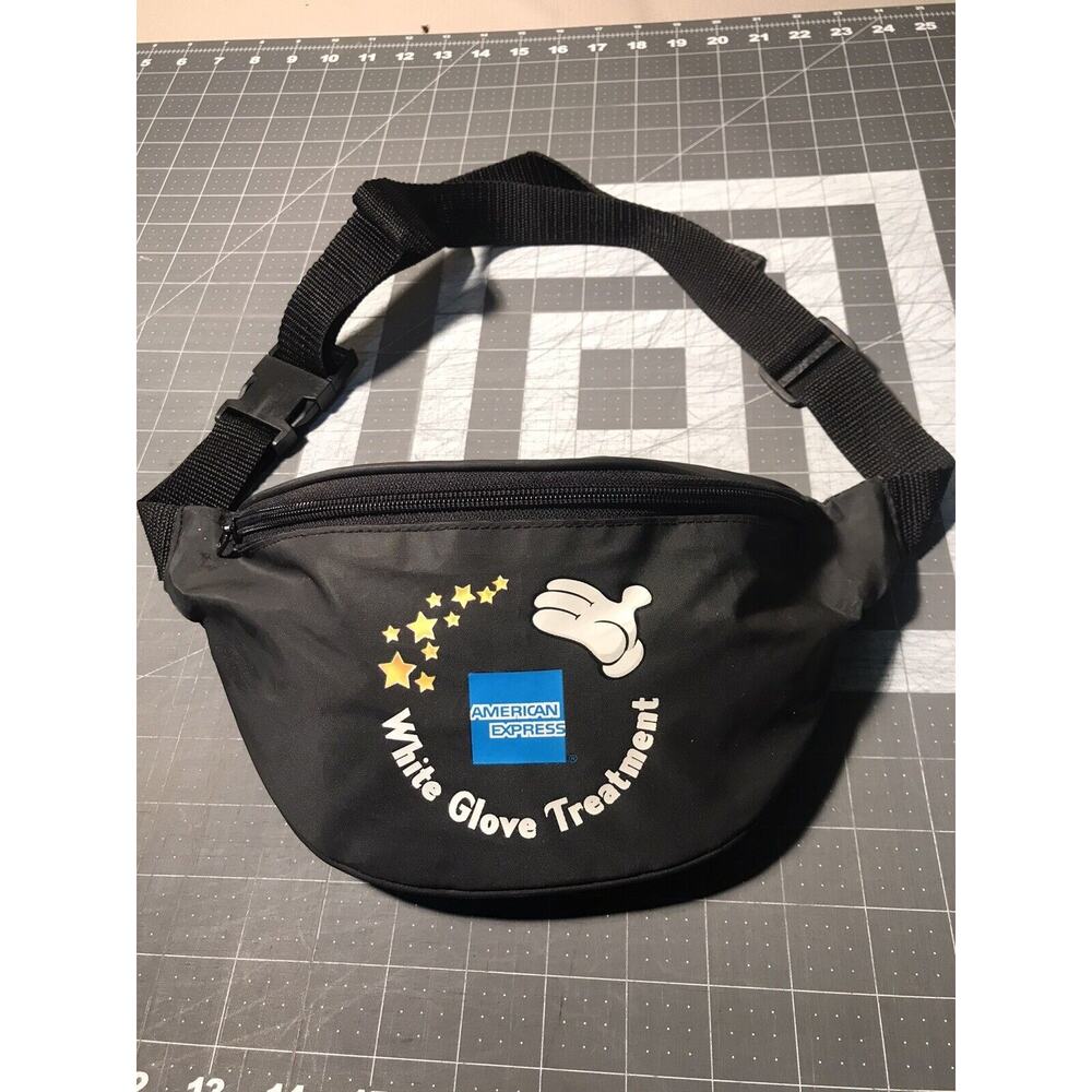 Walt Disney World 2000 Fanny Pack Yellow Kids Poncho White Glove Treatment Promo